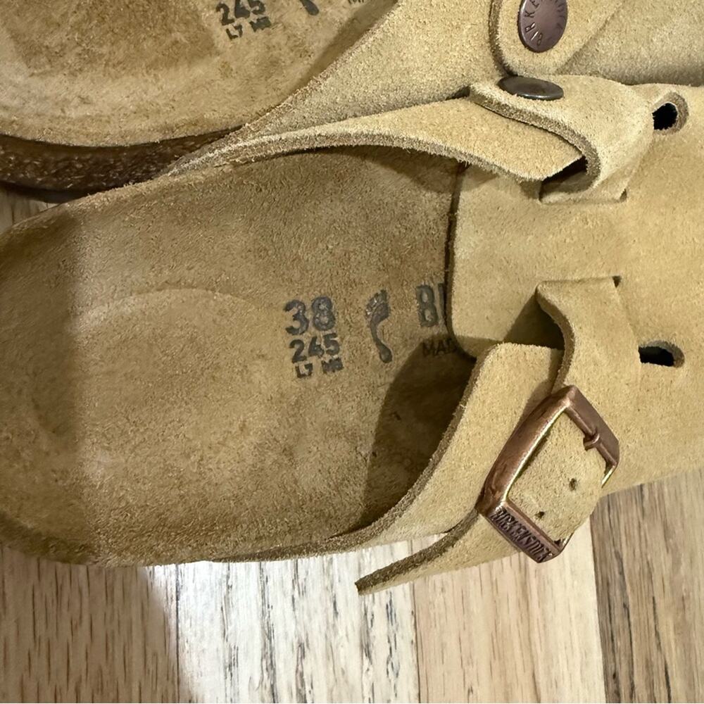 NEW Birkenstock Boston Slip-On Clogs Latte Cream - Picture 9 of 9